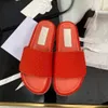 2022 summer new beach slippers 5 colors optional box dust bag 35-40 stylish elegance