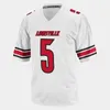 Xflsp 2022 College Custom sville Maillot de football cousu Cardinal 5 Maillots Teddy Bridgewater 50 TOM JACKSON 10 Jaire Alexander 91 Trevon Young 7