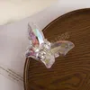 Butterfly Hair Claw Прозрачная Маленькая Парикмахерская Красочная Барритка Леди Милые Clmaps Женщины Мини Волос Волос Принадлежности для волос Аксессуары