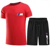 2023 Summer Style 65 ٪ Cotton Men's BMW T-Shirt Suit Sports عالية الجودة