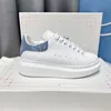 Mode Hommes Designer Femme Chaussures De Plein Air En Cuir À Lacets Plate-Forme Baskets Blanc Noir Hommes Femmes Luxe Velours Daim Chaussures 35-46 Avec logo