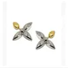 2022 Designer Silver Stud Earrings For Women Green Pendant Hoop Earring Luxurys Designers Unome 18K gold Letter Ears Stud Earrings High Quality AAA+ BB1281