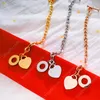 إسقاط مجوهرات نساء سوار روز الأساور الفولاذ المقاوم للصدأ الذهب الحب أساور القلب لعيد الميلاد