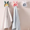 Towel Holder Sucker Wall Rack Washing Cloth Rag Hook Free Punch Storage Hand Dish Towel Kitchen Bathroom Tools W4
