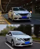 日産セントラシルフィーのヘッドライトLED照明アクセサリー20 16-20 18キセノンバルブフロントライトDRLデイタイムランニングフォグヘッドライト