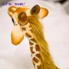 Pc Cm Simulation mignonne girafe jouets en peluche enfants bébé belle vie réelle poupées d'animaux décoration de chambre d'enfants cadeaux d'anniversaire J220704