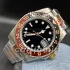 Caijiamin-2022 Montre de lukse męskie automatyczne zegarki mechaniczne 41 mm pełny pasek ze stali nierdzewnej ślizganie się złoto zegarek Super Luminous Strefwatch Sapphire