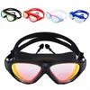 Goggles professionele volwassen siliconen zwemmen bril Anti-vog UV zwemglazen voor mannen vrouwen brillen y220428