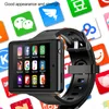 Luxo 4G LTE Big Screen GPS Smart Watch Telefone Android Sistema 4G RAM 128GB ROM Dual Câmera 480 * 640 IPS Smartwatch Homens Mulheres