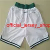 Men Team Basketball Short Just Shorts Don Sport Wear With Pocket Zipper Sweatpants Pant Blue White Black Red Purple Stitch Good Hip Hop Size