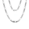 Chains PCS 925 Sterling Silver 16-30 Inch 2MM Figaro Chain Fashion Necklace Fine JewelryChains