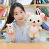 Rilakkuma DollぬいぐるみキーチェーンKawaiiアニメヒグマのぬいぐるみ