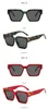 Personality sunglasses male millionaire European street snap INS web celebrity square sunglasses female Y220317