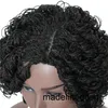Fashion Sexy Synthetic Wig Medium Curly Hair Pure Hand Braided Braids 2SXQ