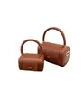 Fashion Women Saddle Luxury Designer Bags Mini Leather Handbags and Purses Chic Shoulder Pouch Spring Messenger Bags