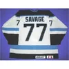 VIPCEOC202 Atlanta Knights 50th Anniversary 16 Lee Davidson 9 Brent Gretzky 18 Peter White 22 Aaron Givy 14 Brent Peterson 77 Reggie Savage Jersey