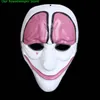 1 PZ All'ingrosso PVC Maschera di Halloween Pagliaccio Spaventoso Maschera di Partito Payday 2 per Masquerade Cosplay Halloween Maschere Orribili B0623x06