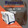 Professional 10 Pads Hot Sculpting Minceur Mono Polaire Monopolaire RF Radio Fréquence Tech Enlèvement De La Cellulite Remodelage Du Corps Machine De Traitement Anti-rides En Vente