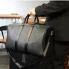 Designer Seesäcke Herren Damen Luxus Mode Reisetaschen Große Kapazität Sport/Fitness/Boarding Tasche Leder Business Plaid Reisen Handtaschen Tote
