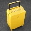 Travel Tale 'Inch Wid Rod Spinner ABS Retro Pair Trolley Case Forccase Luggage with Wheels J220708 J220708