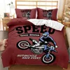 Yatak takımları motokros binici seti ekstrem spor nevresim çocuklar için çocuklar için