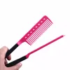 V Type Brosses À Cheveux Lavable Pliant Lisseur Peigne DIY Salon De Coiffure Brosse Styling Outils