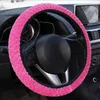 Capas de volante Tampa de inverno Tampa de carro Anti-deslizamento Plush Sport Type Auto Interior AccessoriessTeering