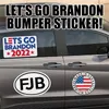 Let's Go Brandon Joe Bidens I Did That Funny Stickers Decal Humor Ordinary Waterproof Sticker DIY Stickers réfléchissants Poster Cars Laptop Fuel Tank Decoration