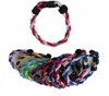 pendant necklaces Pick Your Number - Digital Camo Braided Titanium Tornado Necklace twist bracelet, lanyards 18" 20'' Fashion Sport Style
