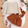 Fashion Kids Clothes Girls 2piece Summer Baby Girl Set Abbigliamento Set per bambini Little 220507