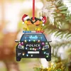 Christmas Decorations Tree Decoration Car Rearview Mirror Backpack Pendant Crafts Collection Kids Toys Gift Year 2022 Home Decor #50Christma