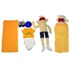 60 cm Large Jeffy Hand Puppet bambola peluche giocattolo di peluche Figura per bambini regalo educativo PROPT FUNIC PROPPEGGIO DELLA BAMBINA DI NATALE PUPPET 22085639027