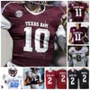 Nik1 Custom Texas AM Aggie Football Jersey NCAA College 15 Myles Garrett 13 Mike Evans 40 Von Miller 2 Jhamon Ausbon 2 Johnny Manziel 11 Kellen