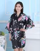 Kadınların Pijama Mini Kimon Seksi Binyolu Düğün Nedime Gece Yetişkin Cüppeler Vintage Lingerie S M L XXL 3XL S001Women's