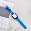 Bantlar İzle Şeffaf Jöle Kayışı Saat için Bantlar Şeker Renkli Spor Bilek Bilezik Iwatch Serisi 7 6 5 4 3 Watchband Smart Aksesuarları 240308