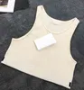 Damestanks Mouwloos vest Ontwerpers Brief T-shirts Vrouwen tanktop Kleding Mode Sexy Dames Strandtanks Tops voor vakantie Camis