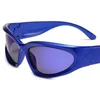 Lunettes de soleil polarisées à la mode Lunettes de soleil de cyclisme rétro Lunettes de sport unisexes Lunettes anti-lumière bleue Lunettes de vue ornementales 22 couleurs disponibles