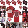 Xflsp 2022 College Custom Utah Utes Maillot de football cousu 6 Cole Bishop 37 Trey Reynolds 54 Paul Maile 31 LaCarea Pleasant-Johnson 61 Kolinu'u