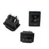 Switch AC 16A/250V 20A/125V 4/6pin Equipamento elétrico com energia leve Of-off-Off 3 Position Boat Rocker SwitchSwitch