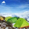 3F UL GEAR Tent 15D Silicone Ultralight Camping Tent 1 Person Double Layer Outdoor Hiking 3-4 Season Travel Tent With Free Mat H220419