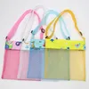 Kids Mesh Beach Shell Bags Single Handle Seashell Storagebags Children Playing Funny Bag Seaside Shells Collecting Handbag 10 Styles