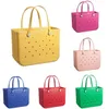 Waterproof Bogg Bag Hole Bags Eva Beach Bag Storage Bags Women's Handbag Lightweight Shopping Basket