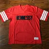 Mit Mens Steenberge Prodigy 95 Hennessy Queens Bridge Football Jersey Billiga 100% Stitched Red Fast Shipping S-XXXL