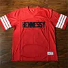 Mit Mens STEENBERGE Prodigy 95 Hennessy Queens Bridge Maglia da calcio a buon mercato 100% cucita rossa Spedizione veloce S-XXXL