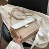 2022 Summer New Color Matching Bag Women's Fashion Cross-body Bag Instagram Style Simple Single Shoulder Small Square Bags