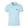 Herenpolo's Golfshirt voor heren Zomer Comfortabel Ademend Sneldrogend Modieus Top met korte mouwen T-shirtkleding Heren Heren Heren Heren