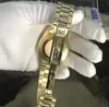 Top Watch Men Daydate Automatisch 18K Gold Sapphire Glass Roestvrij Automatische Mens Watches Sport Male polshorloge