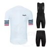 Été Ralvpha Maillot de cyclisme à manches courtes Ensemble Maillot Ropa Ciclismo Respirant Vêtements de vélo à séchage rapide Vêtements de cycle VTT 220601