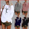 Brief Sexy Off Schulter Tops Frühling Sommer Frauen Casual Y2k Dill Top Lange Hülse Lose T Shirts Weibliche Pullover Camisetas mujer 220411