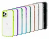 Étuis de téléphone rigides transparents dégradés de qualité supérieure pour iPhone 13 12 11 Pro Max XR XS couverture de téléphone colorée